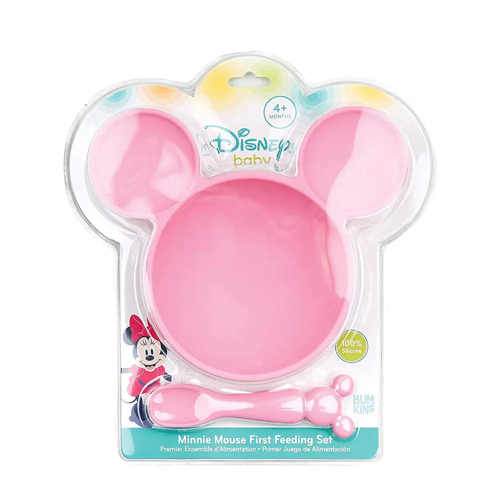 Bumkins First Feeding Set Minnie Mouse - Pink Bumkins