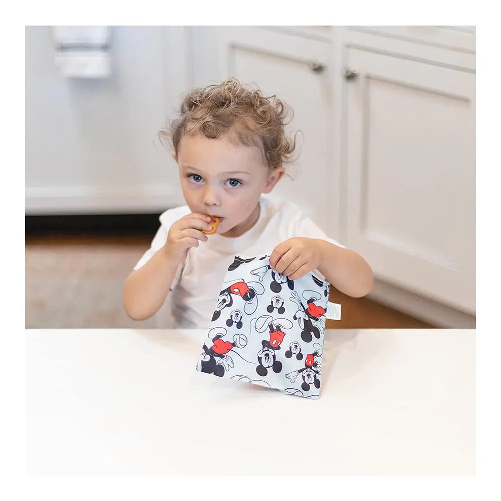 Bumkins Reusable Snack Bags - Large Single - Mickey Bumkins
