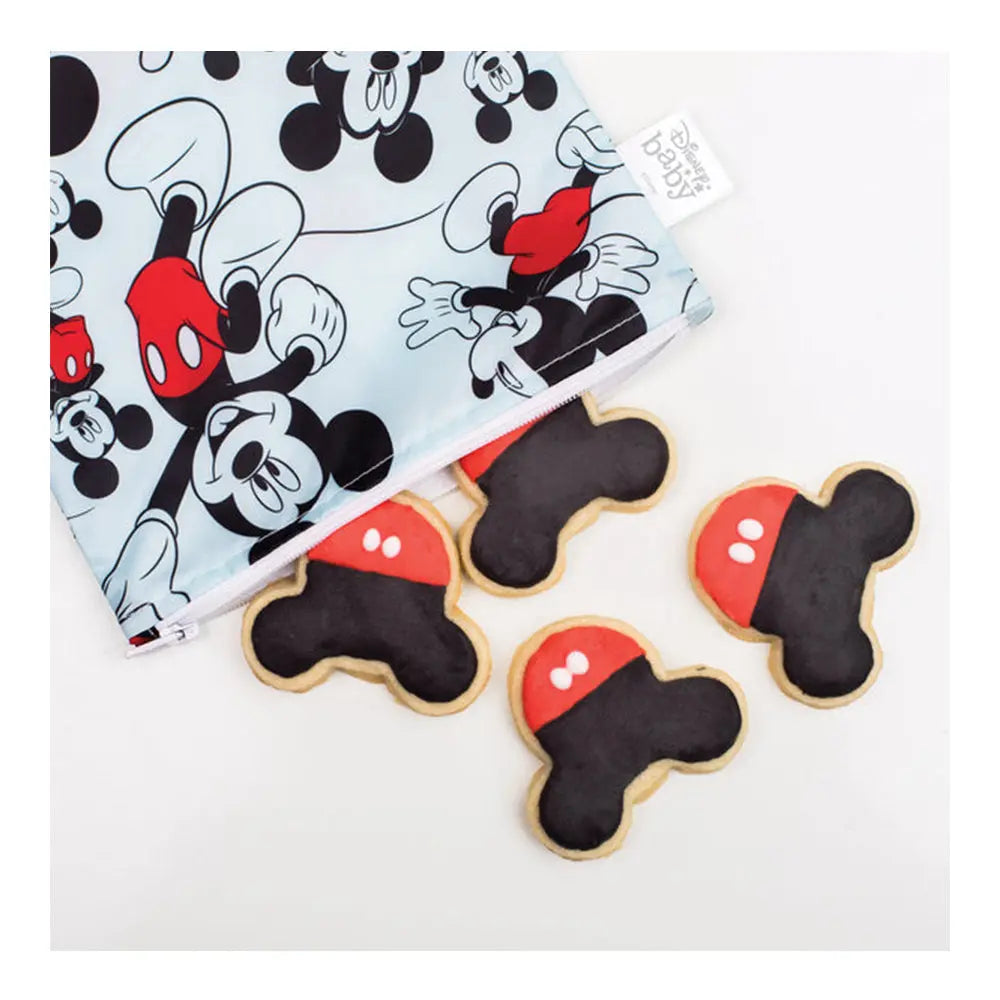 Bumkins Reusable Snack Bags - Large Single - Mickey Bumkins