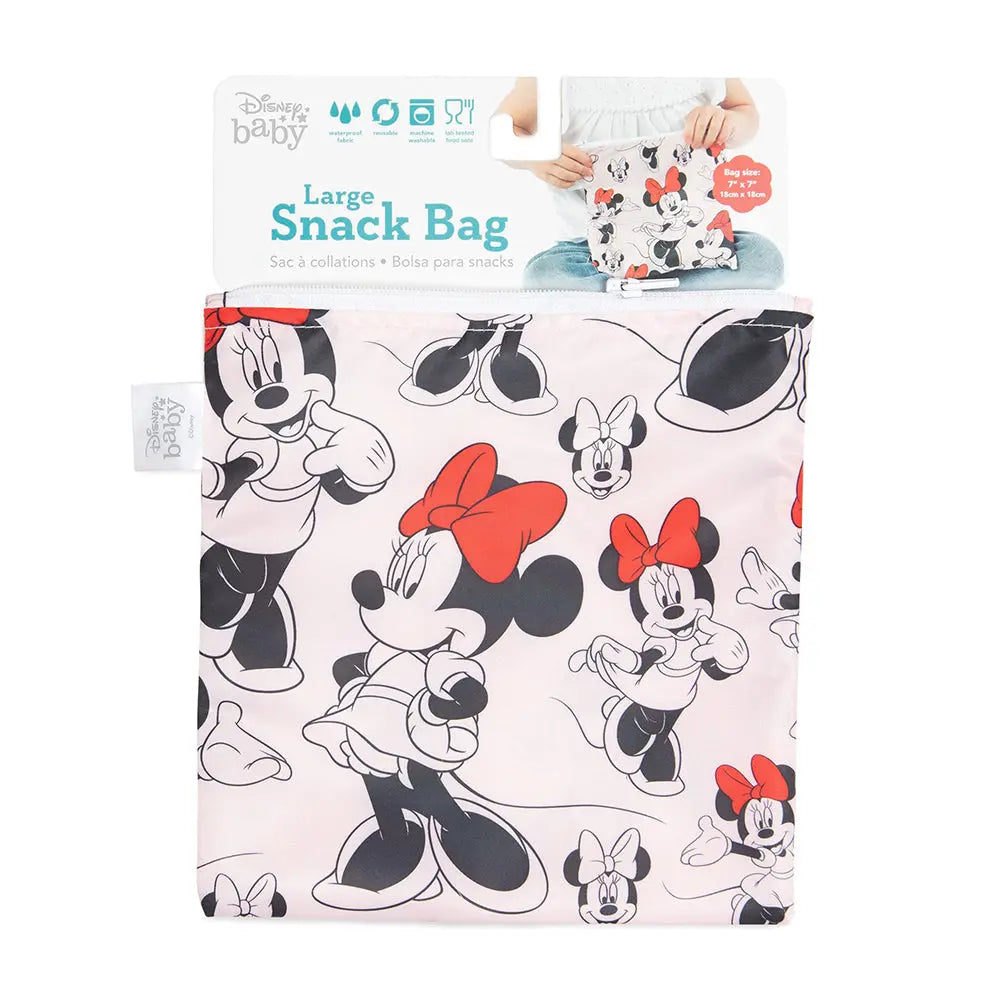 Bumkins Reusable Snack Bags - Large Single - Minnie Bumkins
