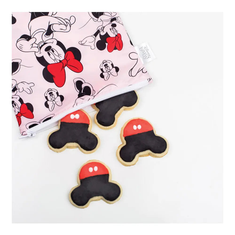 Bumkins Reusable Snack Bags - Large Single - Minnie Bumkins
