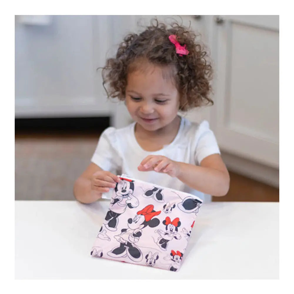 Bumkins Reusable Snack Bags - Large Single - Minnie Bumkins