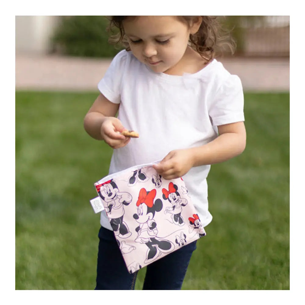 Bumkins Reusable Snack Bags - Large Single - Minnie Bumkins