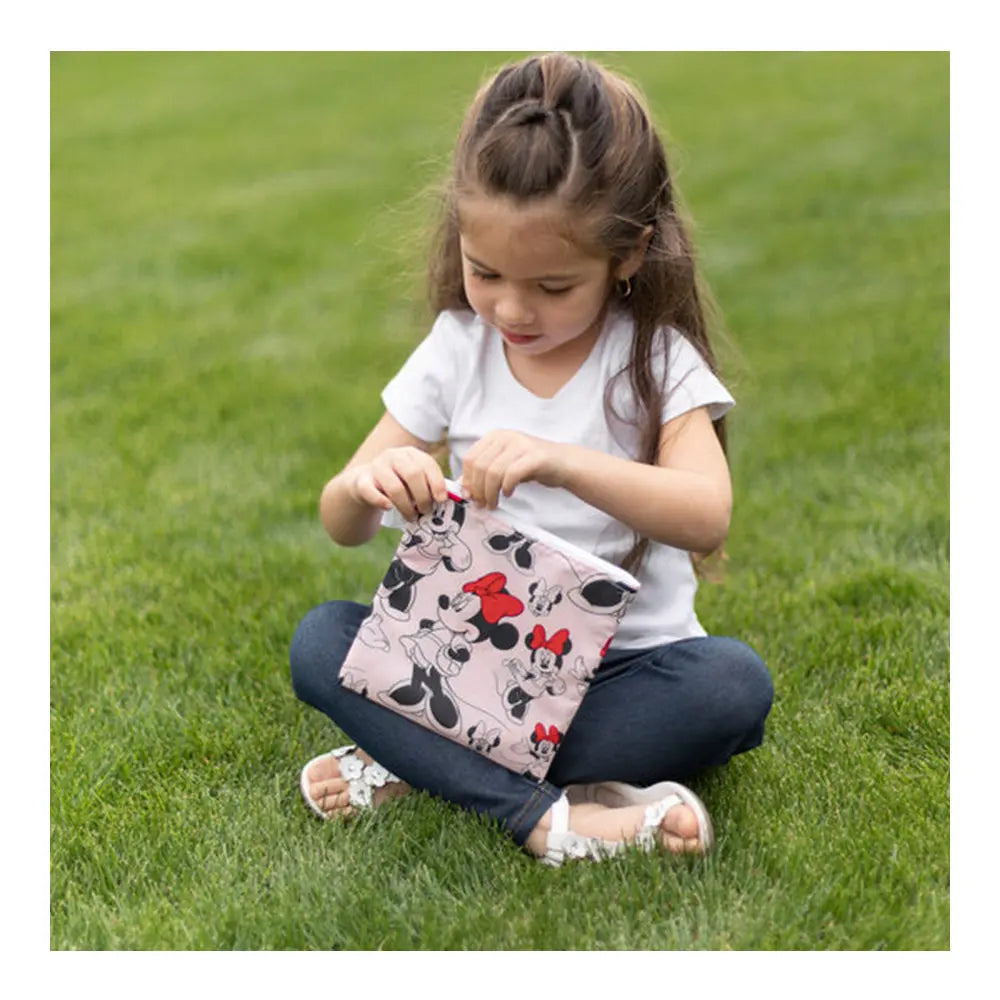 Bumkins Reusable Snack Bags - Large Single - Minnie Bumkins