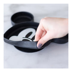 Bumkins Silicone Grip Dish - Mickey Mouse