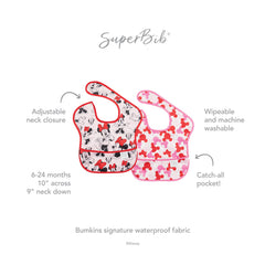 Bumkins SuperBib - Minnie Classic