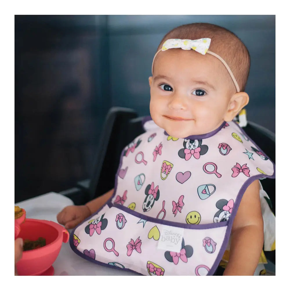 Bumkins SuperBib Pack of 2 - Minnie Mouse Bumkins