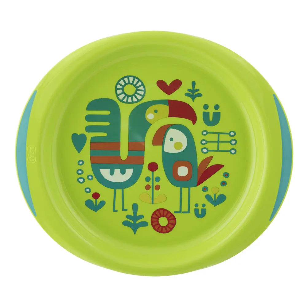 Chicco Dish Set +12 months - Green Chicco