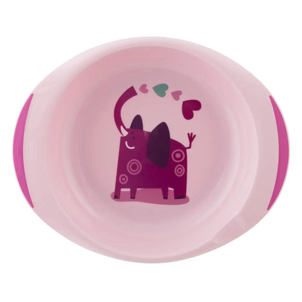 Chicco Dish Set +12 months - Pink Chicco