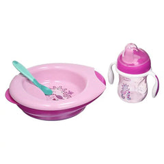 Chicco Weaning Set Pink, 6 months+ Chicco