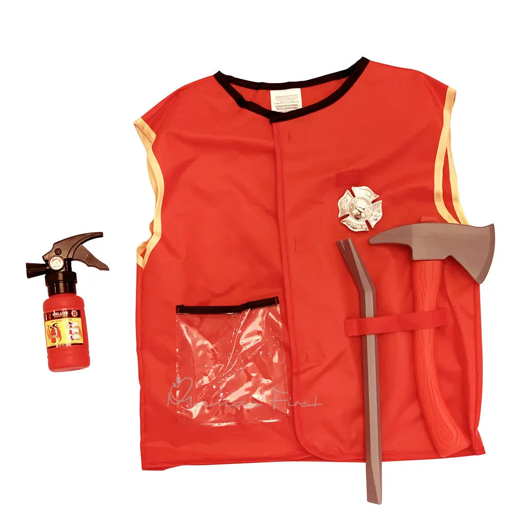 Children Firefighter Costume set Kainuo Toys
