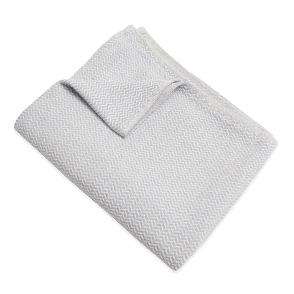 Cigit Straw Patterned Blanket for Babies 93 x 100 cm - Blue CIGIT