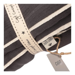 Cigit Double Face Colored Quilt for Babies 100 x 120 cm - Grey CIGIT