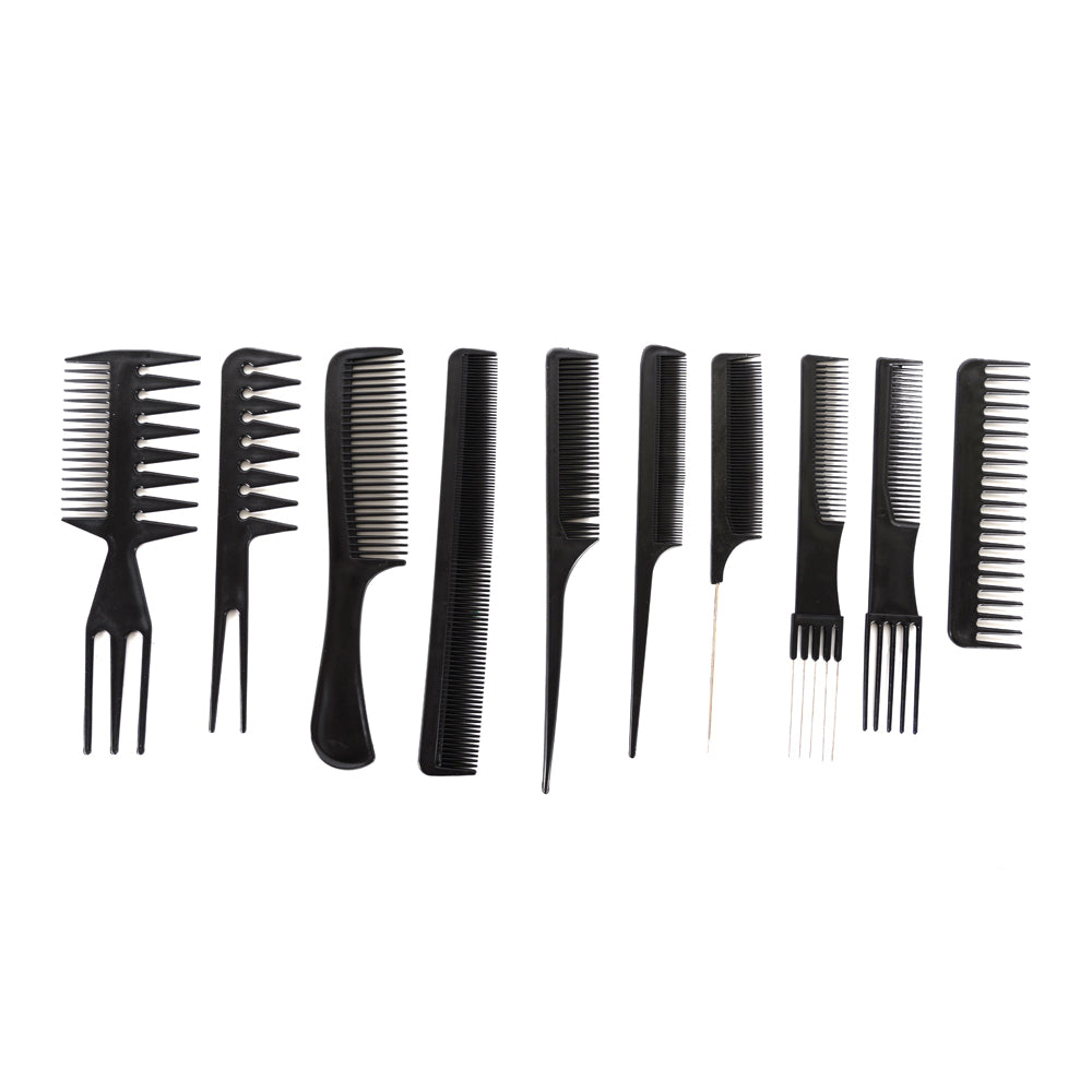 Hair Comb Kit - 10 Pieces Generic Brand