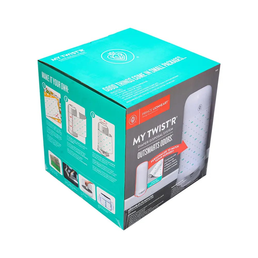 Prince LionHeart My Twistr Nappy Disposal System - White Prince LionHeart