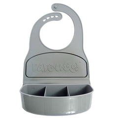 Dare-U-Go One-Piece Bib & Baby Plate - Grey