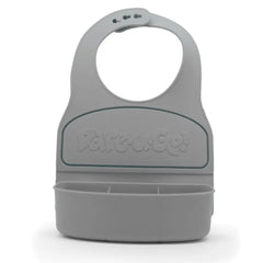 Dare-U-Go One-Piece Bib & Baby Plate - Grey Dare-U-Go