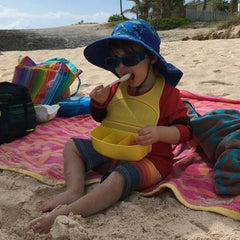 Dare-U-Go One-Piece Bib & Baby Plate - Yellow Dare-U-Go