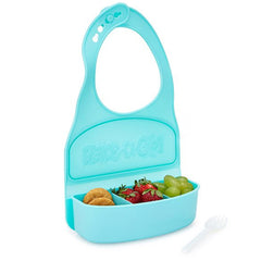 Dare-U-Go One-Piece Bib & Baby Plate - Turquoise