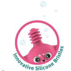 Darlyng & Co Yummy Mitt Yummy Buddy Infant Toothbrush - 3 Months - Pink Darlyng & Co