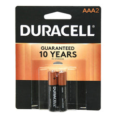 Duracell AAA Battery Alkaline - 2 pieces Duracell