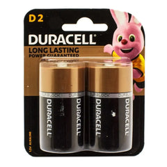 Duracell D 2 Battery Monet Power Longer - 2 pieces Duracell
