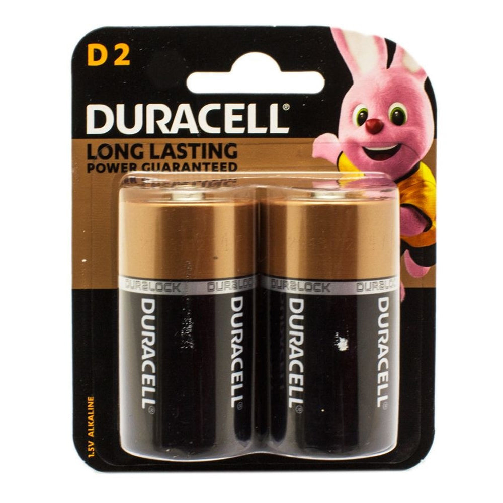 Duracell D 2 Battery Monet Power Longer - 2 pieces Duracell