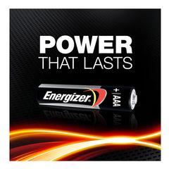 Energizer AAA Alkaline Single Use Very Small Batteries - Pack of 16 Energizer