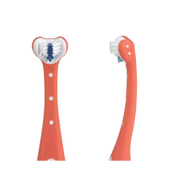 Frida Baby Triple-Angle Toothhugger Training Toothbrush for Toddler - 2 Years+ - Pink