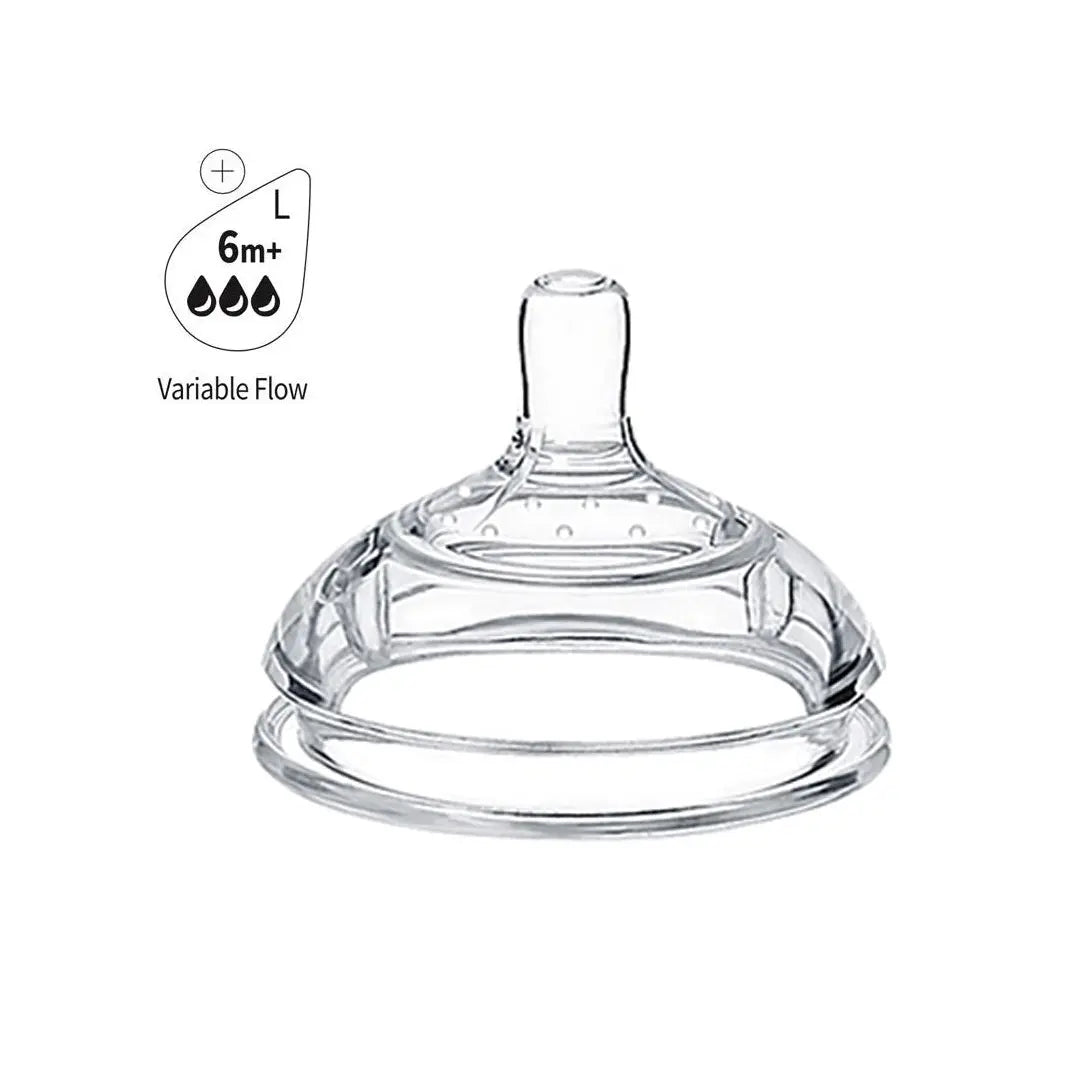 Haakaa Gen 3 Silicone Anti-Colic Bottle Nipple - Pack of 2 Haakaa