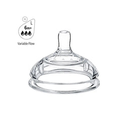 Haakaa Gen 3 Silicone Anti-Colic Bottle Nipple - Pack of 2 Haakaa