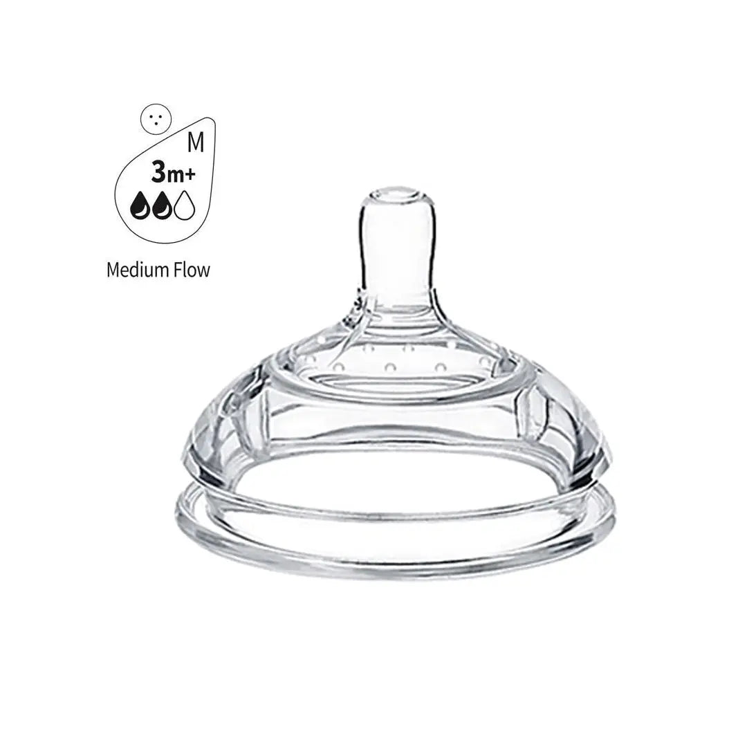 Haakaa Gen 3 Silicone Anti-Colic Bottle Nipple - Pack of 2 Haakaa