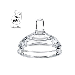Haakaa Gen 3 Silicone Anti-Colic Bottle Nipple - Pack of 2 Haakaa