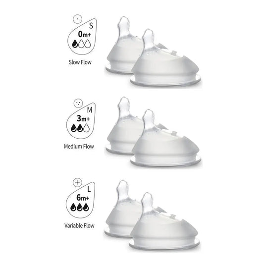 Haakaa Silicone Orthodontic Bottle Nipple Haakaa