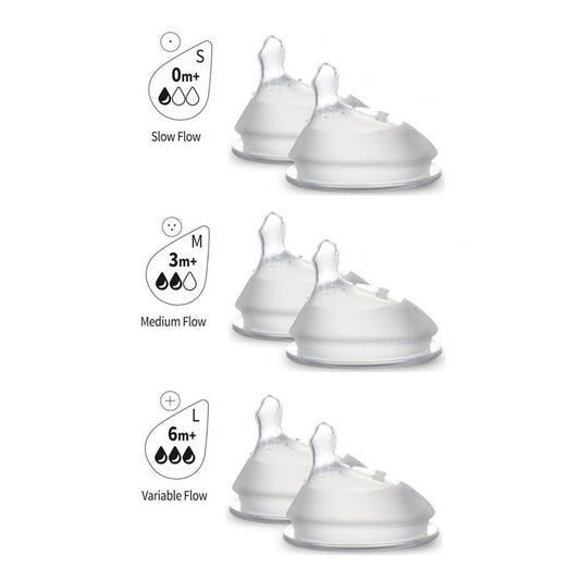 حلمة زجاجة هاكا لتقويم الأسنان من السيليكون