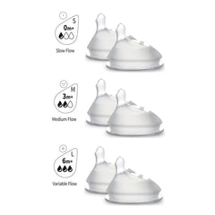 Haakaa Silicone Orthodontic Bottle Nipple Haakaa