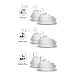 حلمة زجاجة هاكا لتقويم الأسنان من السيليكون