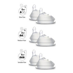 Haakaa Silicone Orthodontic Bottle Nipple Haakaa