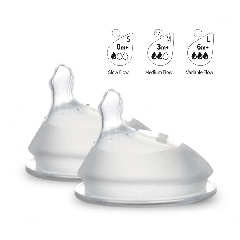 Haakaa Silicone Orthodontic Bottle Nipple Haakaa