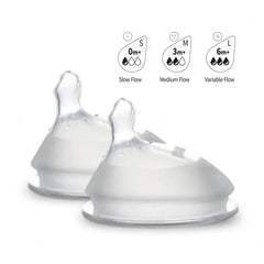 Haakaa Silicone Orthodontic Bottle Nipple Haakaa