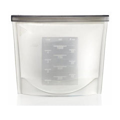 أكياس تخزين الحليب الطازج سيليكون من هاكا - أبيض