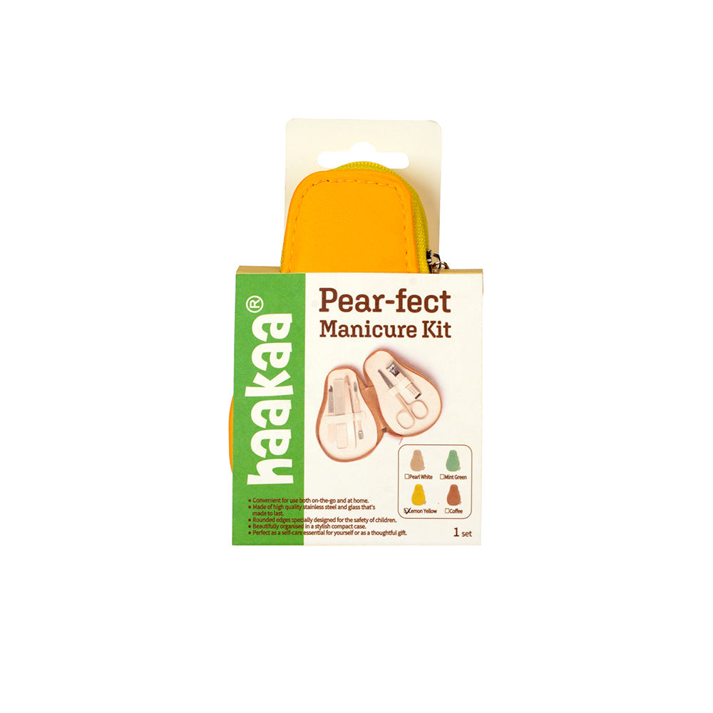 Haakaa Pear-fect Manicure Kit- Lemon Yellow Haakaa