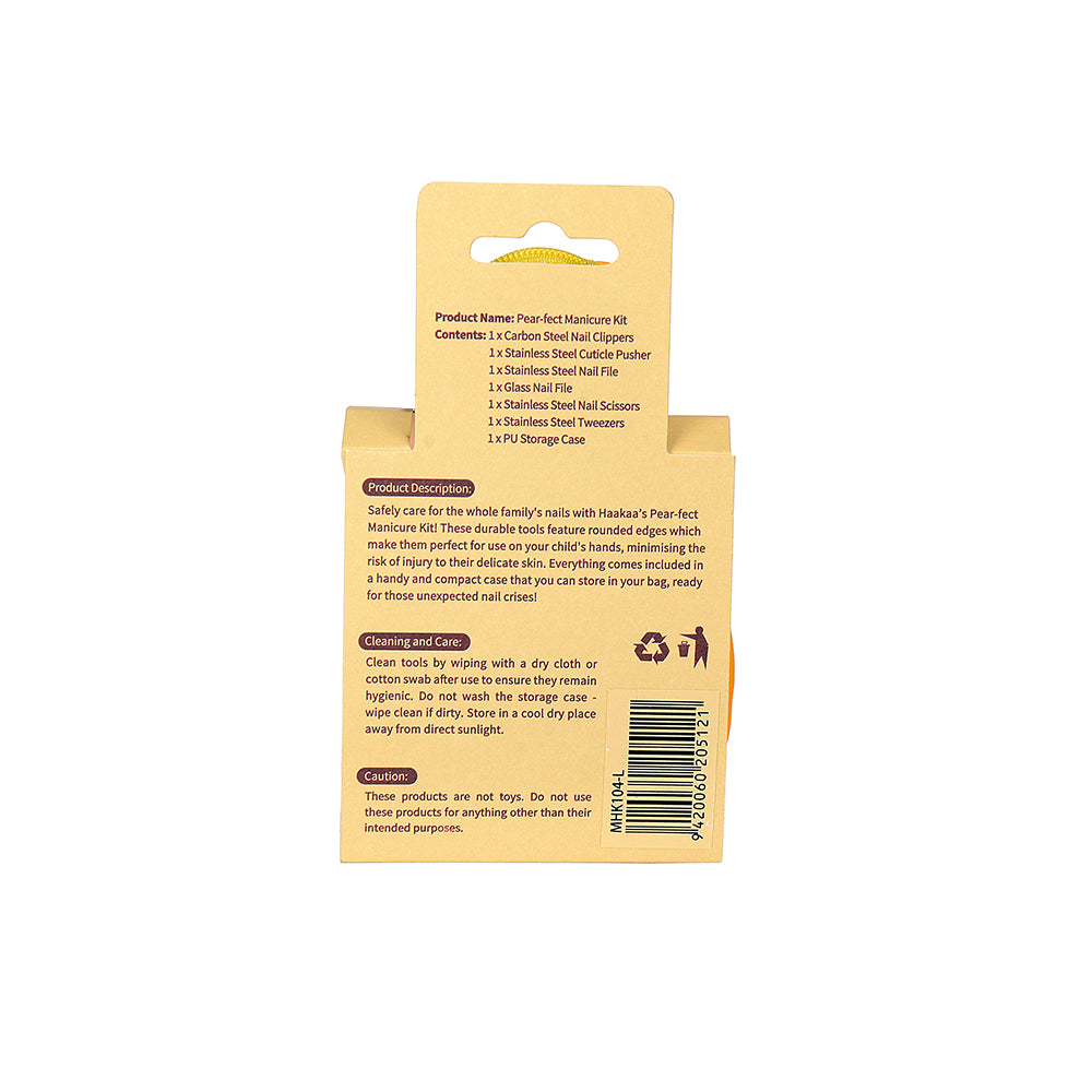 Haakaa Pear-fect Manicure Kit- Lemon Yellow Haakaa
