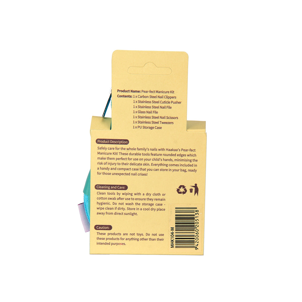 Haakaa Pear-fect Manicure Kit - Mint Green Haakaa
