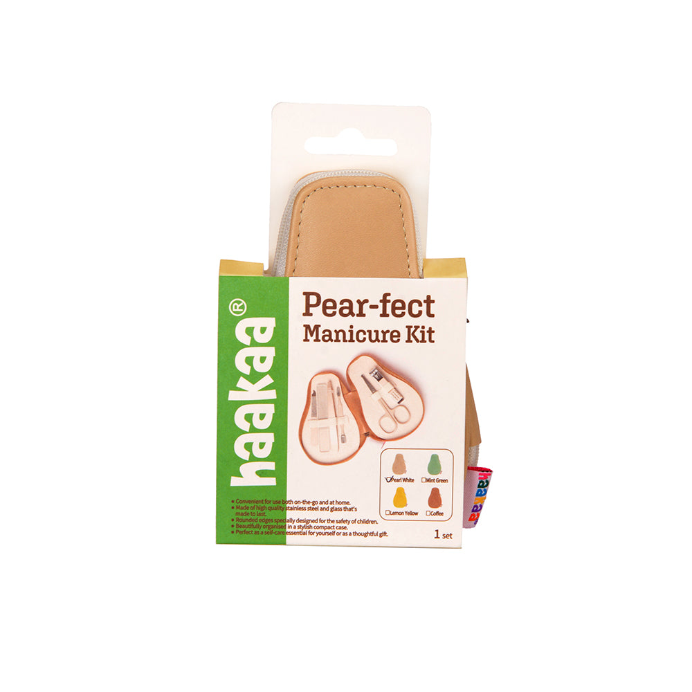Haakaa Pear-fect Manicure Kit - Pearl White Haakaa