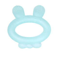 Haakaa Rabbit Ear Teether Blue, 1 Piece