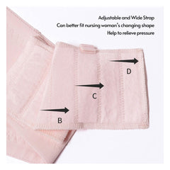 Simple Wishes Hands Free Breastpump Bra - Pink