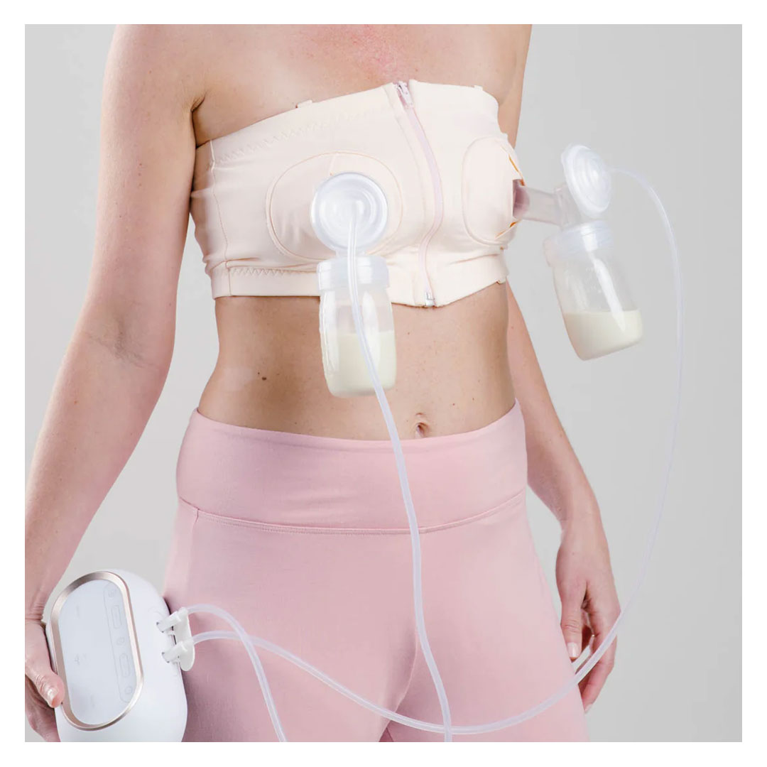 Simple Wishes Hands Free Breastpump Bra - Pink – Mama's First