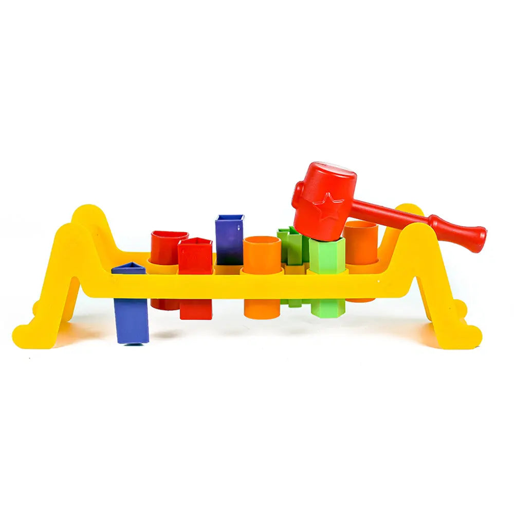 Kanz Shape Sorter Set with a Hammer Kanz