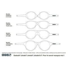 Ki Et La Children’s shades JOKALA Pink, (2-4 years old) Ki Et La